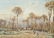 The Road to Versailles Camille Pissarro